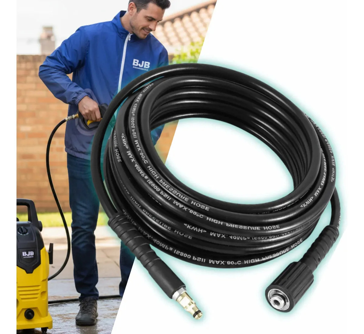 Mangueira de Alta Pressão 10m para Kärcher K1/K2/K3/K4/K5