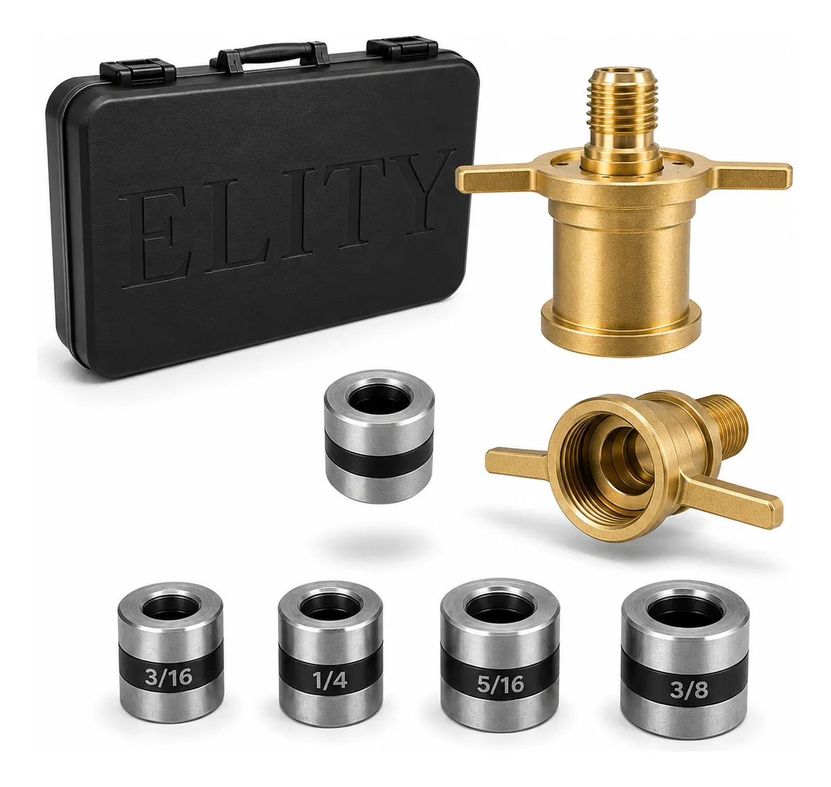 Kit Engate Rápido Elity Premium 3/16 1/4 5/16 3/8 e Capilar