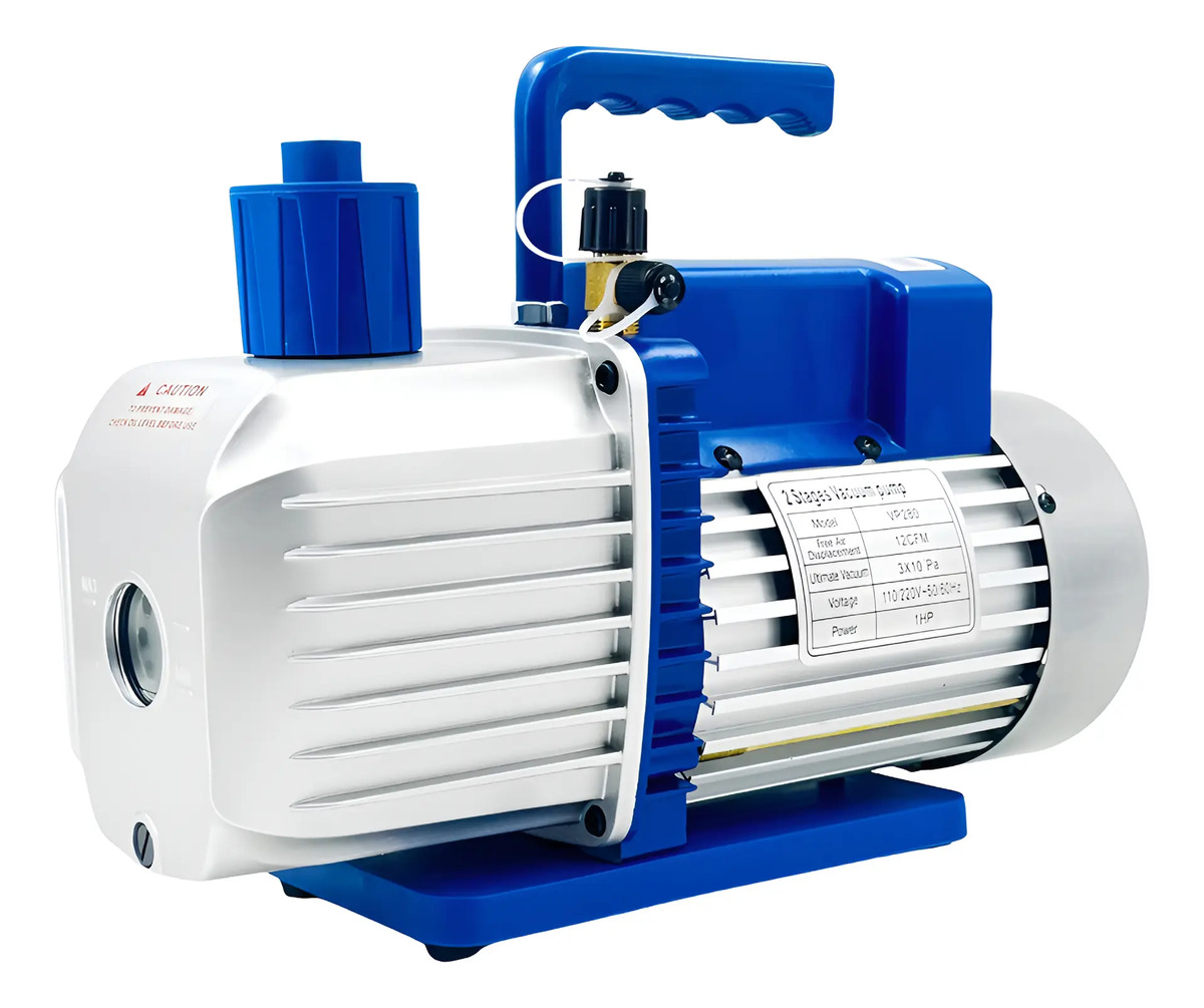 Bomba De Vácuo 12 Cfm Duplo Estágio Bivolt Tipi 340l/min 1hp