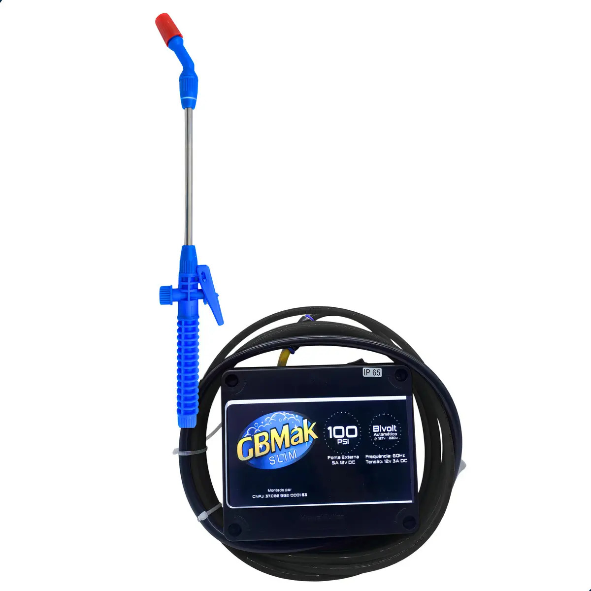 Maquina Para Limpeza De Ar Condicionado Split 110 Psi Bivolt Preto 100psi